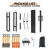Heavy-Duty Motorcycle Tow Hitch Carrier ¨C 500 lbs Capacity Dirt Bike & Scooter Transport Rack with Loading Ramp, Universal 2" Hitch Mount - 4 of 4