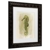 Trademark Fine Art - Grace Popp  Emerald Seahorse II Matted Framed Art - 3 of 4