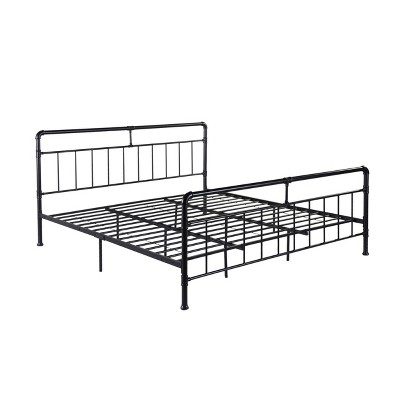 target iron bed king