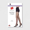 Hanes Premium Women's Pinstripe Perfect Tights - Black S : Target