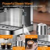 AENKYO Espresso Machine, 20-Bar Coffee Maker with Milk Frother, 850W, Pressure Gauge, Single/Double Shot & ESE Pod Compatible, Removable Water Tank - 4 of 4