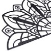 Art Nouveau Mandala Metal Wall Art – Bohemian Home Office Living Room Decoration - 4 of 4