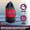 Kemp Throw Bag with 75' Rope - Throwable Flotation Device with Reflective Strap & Self Draining Rope Bag - 2 of 4
