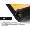 RugSmith Black Machine Tufted Social Distancing  Doormat - 4 of 4