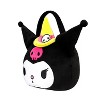 Jazwares Kuromi Girl's Plush Halloween Treat Pail Costume Prop - Black One Size - 4 of 4