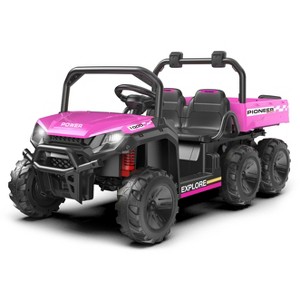 24V 2 Seater Kids UTV Ride On Truck with Dump Bed - 1 of 1