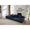 VASIP L-Shaped Left Lounge Chair Cloud Sectional Modular Sofa with Deep Seat,  for Living Room, Apartment, Bedroom No Assembly Required,Black - 4 of 4