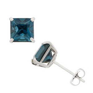 Designs By Gioelli 10K Gold Gemstone Stud Earrings - 1 of 2