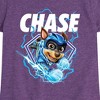 Girls' - Paw Patrol - Chase Lightning Fitted Short Sleeve Graphic T-Shirt - 2 of 4