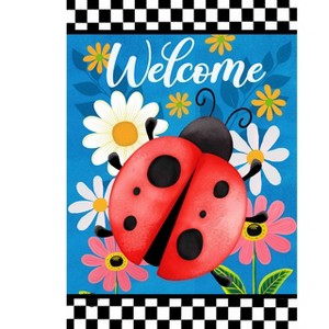 Briarwood Lane Spring Garden Flag 12x18 For Outdoor Ladybug Welcome For Spring Garden Flag Flags For Outside - 1 of 4