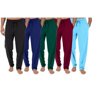 Blue Ice Men's Modern Fit Classic Lounge Pants-5 Pack - 1 of 4