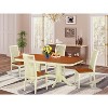 5 Piece Dinette Set - Kitchen Table & 4 Chairs - Modern Dining Room Set - 2 of 4