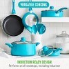 GreenLife Essentials 12pc Ceramic Nonstick Aluminum Cookware Set - 2 of 4