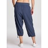 RBX Active Women's Cargo Style Capri Pants, Quick Drying Adjustable Leg Cropped Jogger Pant for Casual Wear, Hiking, Workouts - 2 of 4
