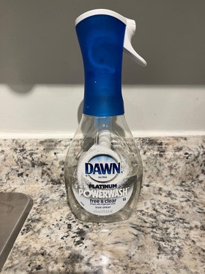 Dawn Fresh Scent Platinum Powerwash Dish Spray, Dish Soap Refill - 16oz ...