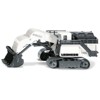 Liebherr R9800 Mining Excavator White and Gray 1/87 (HO) Diecast Model by Siku - 2 of 4