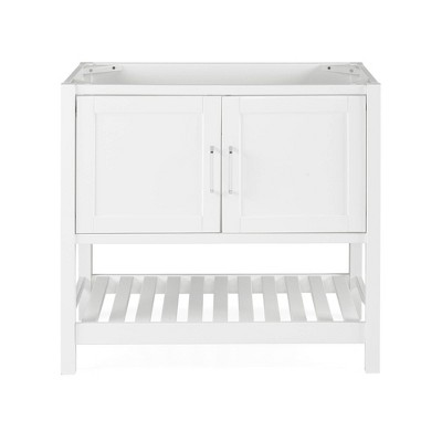 36" Bennet Vanity Cabinet White - Alaterre Furniture