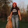 Womens Dog Mom T Shirt Funny Saying Gift for Her Hilarious Graphic Tee Quote for Girls - Crazy Dog Women's T Shirt - 3 of 4