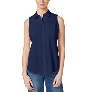 maison Jules Womens Sleeveless Basic T-Shirt - 1 of 1