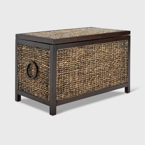 Wicker storage store chest target