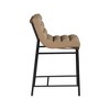 Meridian Furniture,Burke Tan Vegan Leather Counter Stool - 3 of 4