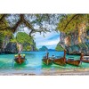 1500 Piece Jigsaw Puzzle, Beautiful Bay in Thailand, Asia, Island, Fishing boat, Ocean puzzle, Adult Puzzles, Castorland C-151936-2 - 2 of 4