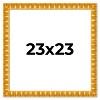 PosterPalooza | 23x23 Bamboo Picture Frame, UV Acrylic, 4 Finishes - Brown, Black, Gold, and Natural - 2 of 4