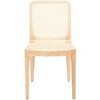 Frank Rattan Dining Chair (Set of 2) - SFV4130 - Natural - Safavieh Couture - 3 of 4