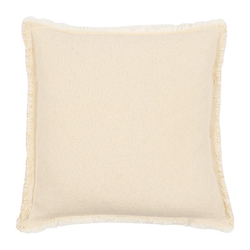 KAF Home Lurex Garment Washed Flange Decorative Pillow, 20" x 20", 1 of 5