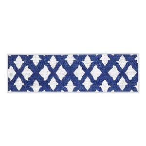 SussexHome Floral Design Cotton Anti-Slip Stair Treads, 9” X 28“ - 1 of 4