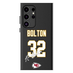 Keyscaper Nick Bolton Kansas City Chiefs 32 Game Tactic MagSafe Compatible Cell Phone Case for Galaxy S24 - 1 of 4