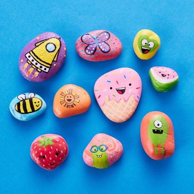 Creativity for Kids Weather-Resistant Hide and Seek Rock Painting Kit
