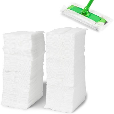 Dry Mop Pad Refills for Floor Cleaning, All Purpose Multi Surface Floor Cleaning, 200 Count
