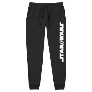 Men's Star Wars: The Empire Strikes Back Galactic Empire Large Logo Jogger Sweatpants - 1 of 3