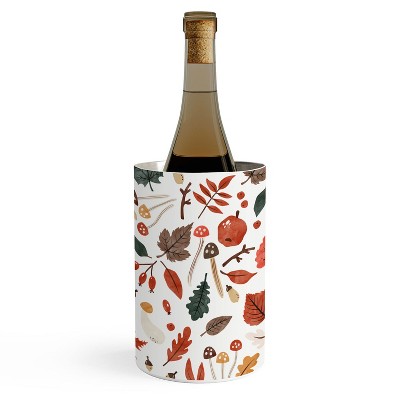 Marta Barragan Camarasa Reddish autumnal nature I Wine Chiller - Deny Designs