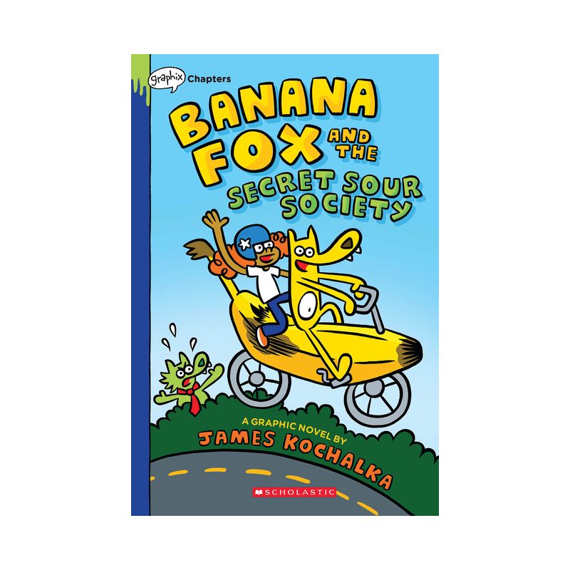 Banana Fox and the Secret Sour Society (Banana Fox #1), Volume 1 - by James Kochalka (Paperback), 1 of 2
