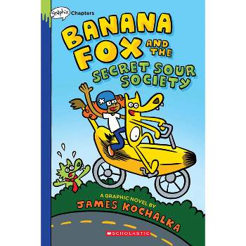 Banana Fox and the Secret Sour Society (Banana Fox #1), Volume 1 - by James Kochalka (Paperback)