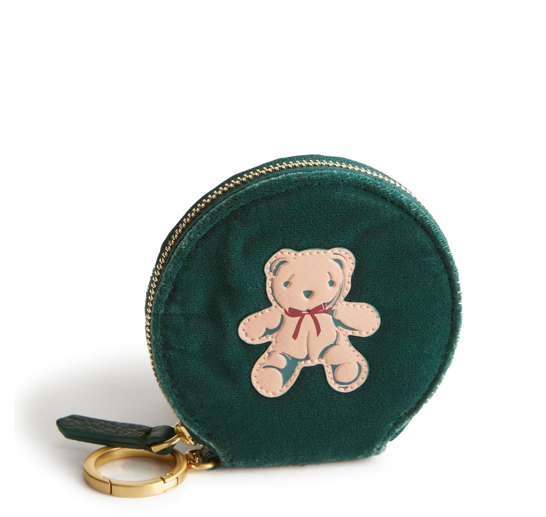 Vera Bradley Women's Velvet Round Zip Pouch