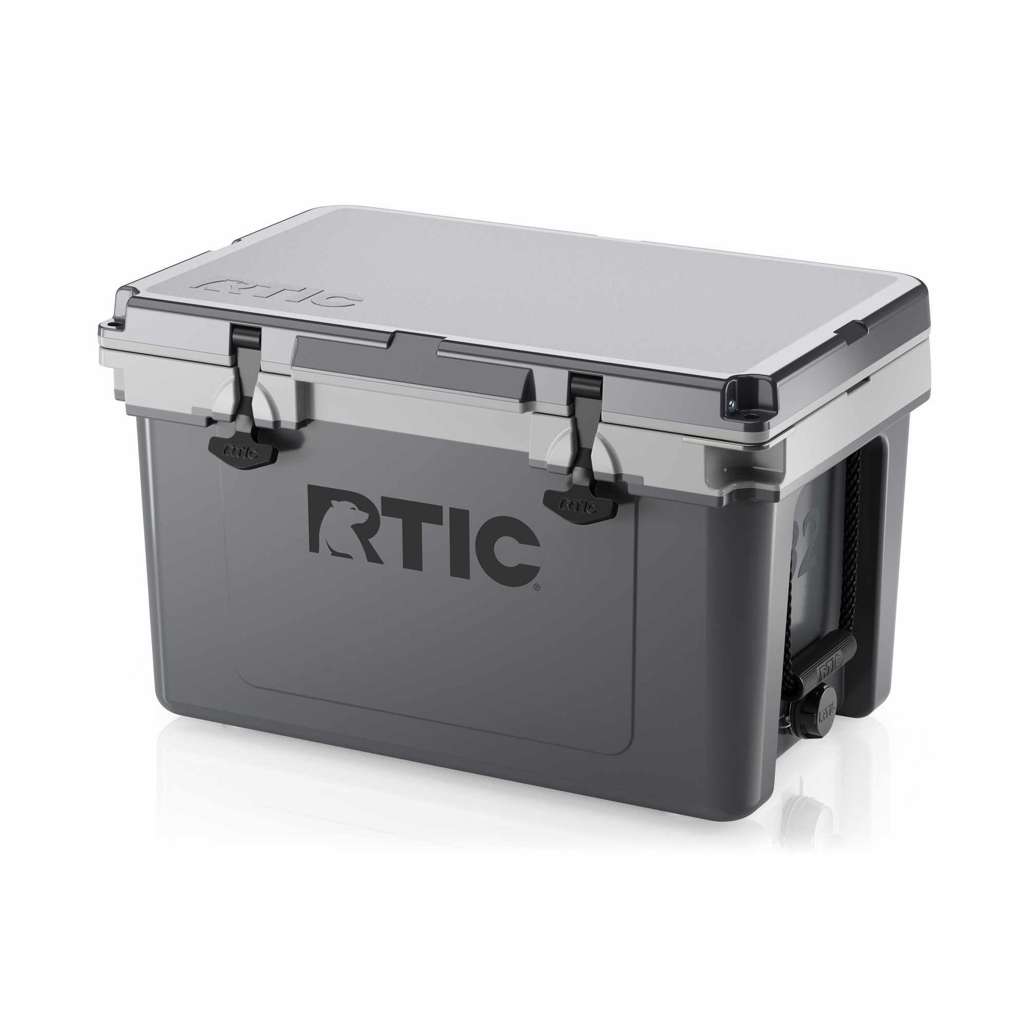 RTIC Outdoors 32 QT Ultra-Light Hard Sided Cooler - Gray: Compact Outdoor Beverage Storage