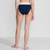 Lands' End Women's Chlorine Resistant Reversible Ultra High Leg High Waisted Bikini Swim Bottoms - 2 of 4