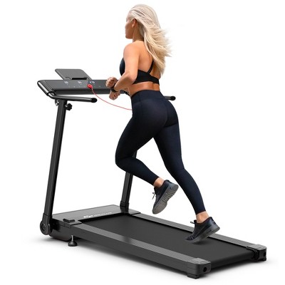 Costway Folding Treadmill Walking Running Machine W/Touch Screen Home Gym Office