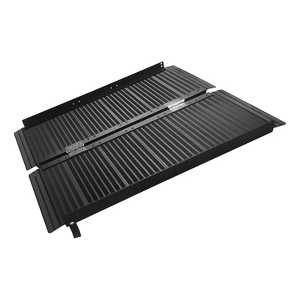 Portable Wheelchair Ramp 800LBS Capacity, Aluminum Folding Ramp with Handle & Non-Slip Surface, Threshold Ramp - 1 of 4
