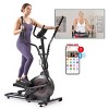 Sunny Health & Fitness Pro Smart Magnetic Elliptical Trainer with 16 Inches Stride - SF-E323038 - 2 of 4