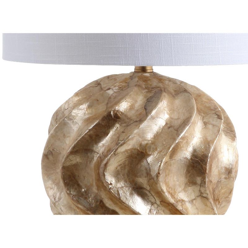 JONATHAN Y Versailles Sphere Sea Shell LED Table Lamp, 5 of 8