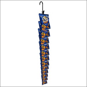 Clip Strip® @ Home by LOLA – Metal Hanging Organizer with 12 Hooks for Pantry, Kitchen, Garage – Holds Snacks, Tools, Keys – Easy to Install, 1 Pack - 1 of 4