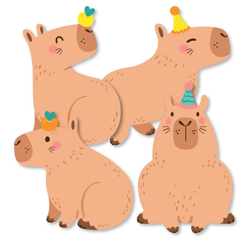 Big Dot of Happiness Capy Birthday - Decorations DIY Capybara Party Essentials - Set of 20, 2 of 7