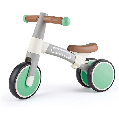 Hape First Time Balance Lightweight Free Riding Tricycle with Magnesium Frame and Adjustable Seat for Toddlers Ages 18 Months and Up, Vespa Green