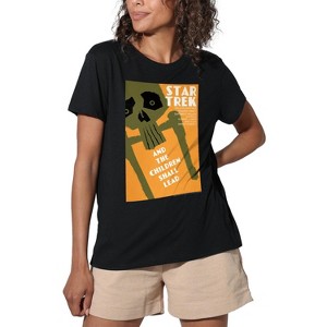 Women's Star Trek Tos Episode 59 Loose T-Shirt Black - 1 of 4