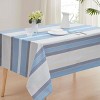 Izod Breakers Stripe 60" x 84" Tablecloth - 3 of 3