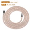 Unique Bargains Round Bling Rhinestone Tube Rope for Sneakers Sweaters - 2 of 4